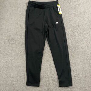 NEW Adidas Womens S  Black Tapered Sweatpants